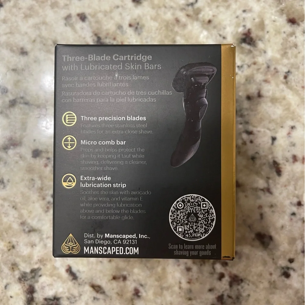 Manscaped | 3 Replacement Blades for The Crop Shaver